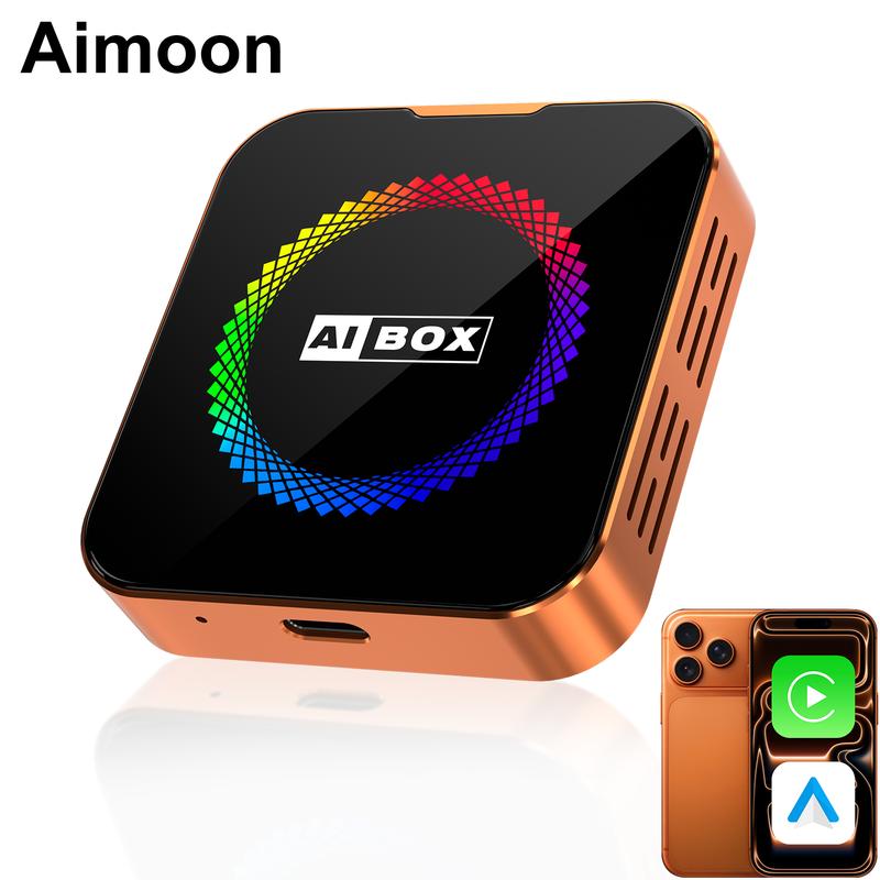 【NewYear2026】Aimoon Orange Wireless CarPlay Adapter, making your driving experience less boring!