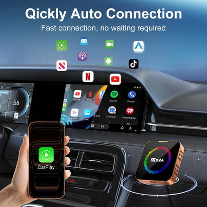 【NewYear2026】Aimoon Orange Wireless CarPlay Adapter, making your driving experience less boring!