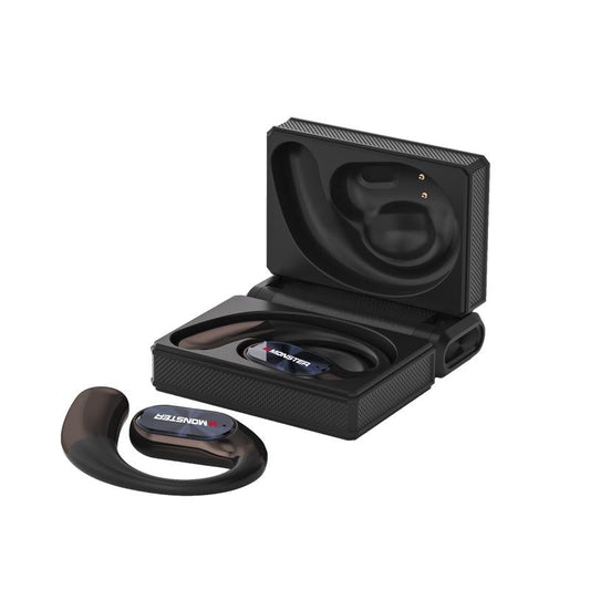 Monster open-back microphone headphones, suitable for running, working out, driving, going to school, etc.—Gifts for Men & Women