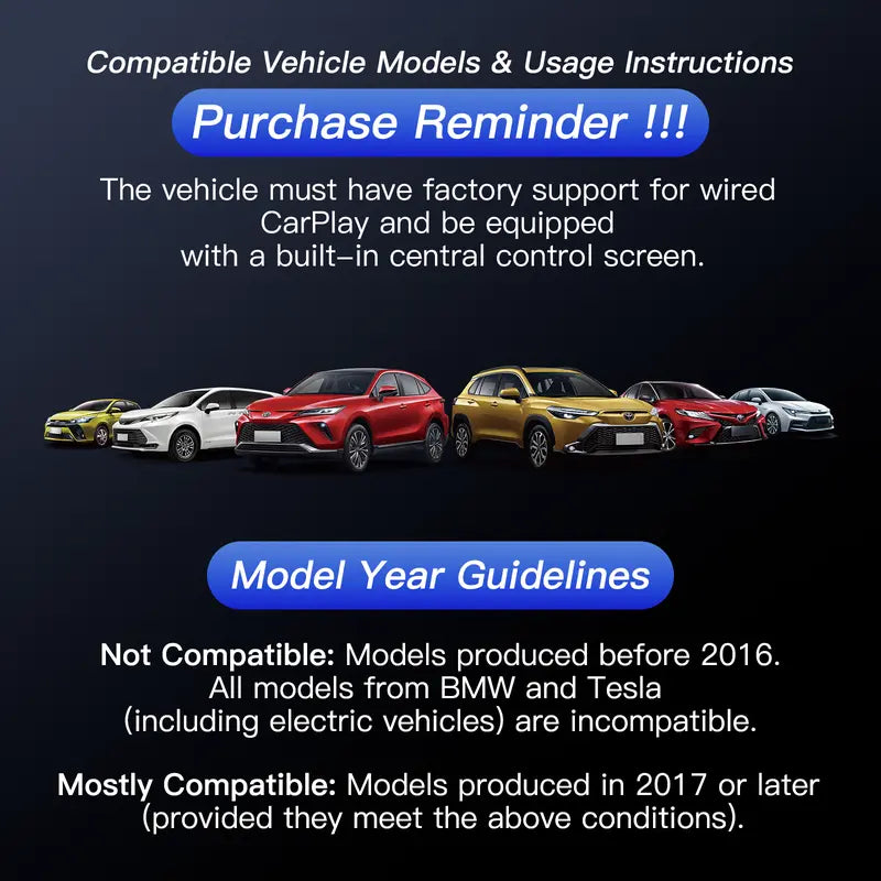 【NewYear2026】Aimoon Orange Wireless CarPlay Adapter, making your driving experience less boring!