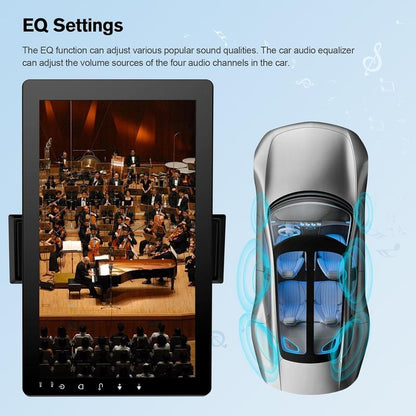 Haudio 10.1″ Rotatable Touch Screen Car Stereo, Android 13, Wireless CarPlay & Android Auto, GPS, BT, Backup Camera